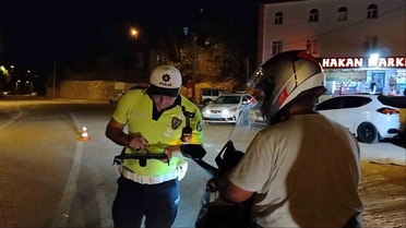 Keban'da huzur uygulamasında denetimler sıkılaştı, 14 aydır motosiklet kazası yok