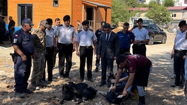 Pozantı Akçatekir'de yeni jandarma karakol binasının temeli törenle atıldı