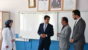 Sarıkamış Kaymakamı Aslantatar’dan yeni eğitim öğretim yılında okul ziyaretleri
