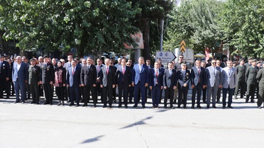 Siirt'te '14 Eylül Şeref Günü'nün 110. yıl dönümü törenle kutlandı