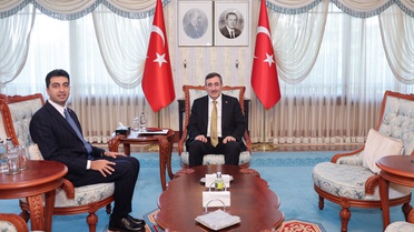 Tuzla Belediye Başkanı Bingöl, Cumhurbaşkanı Yardımcısı Yılmaz ile görüştü