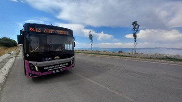 Van Gölü Sahil Yolu'na toplu taşıma talebi