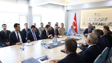 Ağrı'da güvenlik toplantısı yapıldı, okul ve yurt güvenliği masaya yatırıldı