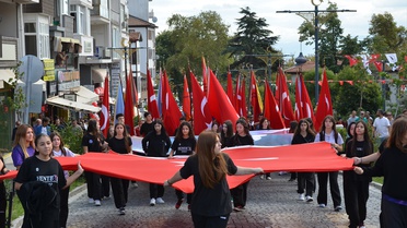 Sinop'ta Atatürk'ün kente gelişinin 98. yıl dönümü törenle anıldı
