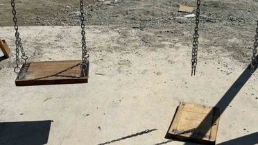 Boyabat'ta oyun alanındaki salıncak ve malzemeler tahrip edildi