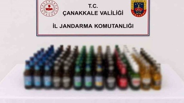 Çanakkale'de 2 kaçakçılık operasyonunda 17 sikke ve 223 litre bira ele geçirildi