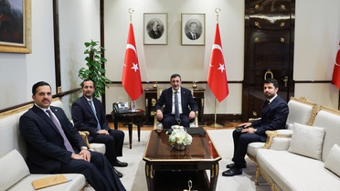 Cumhurbaşkanlığı Külliyesi'nde Yılmaz, Kuveyt Büyükelçisi Al-Shabo'yu ağırladı