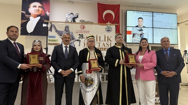 Edirne'de 39. Ahilik Haftası'nda şet kuşanma töreni gerçekleştirildi