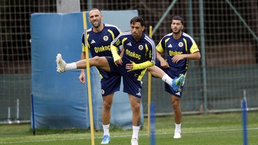 Fenerbahçe, Eyüpspor maçı hazırlıklarını sürdürdü; ilk 11'ler rejenerasyon yaptı