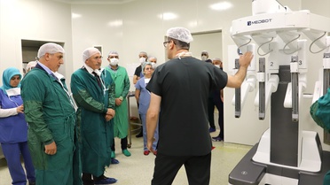 Elazığ'da Fırat Üniversitesi Hastanesine robotik cerrahi sistemi kuruldu