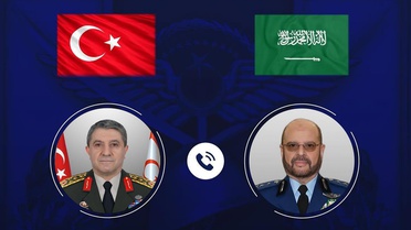 Orgeneral Bayraktaroğlu, Suudi Arabistanlı mevkidaşıyla telefonda görüştü