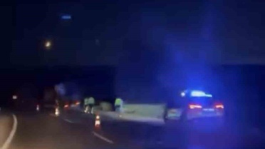 Bursa Karacabey'de kontrolden çıkan kamyonet ağaçlara çarptı, kaza maddi hasarla atlatıldı
