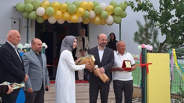 Kırıkkale'de İsra Cami 4-6 Yaş Kur'an Kursu düzenlenen törenle açıldı