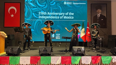 Meksika'nın bağımsızlığının 216. yılı Ankara'da kutlandı