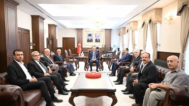 Malatya'da MESOB heyeti Ahilik Haftası'nda Vali Yavuz'u ziyaret etti