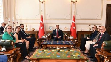 MHP Tekirdağ İl Başkanı Biçer, Vali Soytürk'ü makamında ziyaret etti