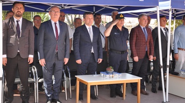 Ödemiş'te İlköğretim Haftası törenle başladı, Kaymakam Erdoğan da katıldı