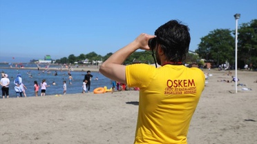Ordu'da OSKEM 15 Haziran-15 Eylül arasında 97 kişiyi boğulmaktan kurtardı