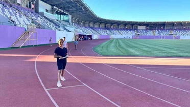Sinop'ta Atatürk'ün kente gelişinin 98. yıl dönümünde atletizm bayrak yarışları yapıldı