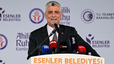 Bakan Bolat Esenler'de esnafa 23 yılda 853 milyar lira destek sağlandığını açıkladı