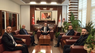 AOSB Başkanı Sütcü, Başsavcı Çelikkol'a hayırlı olsun ziyaretinde bulundu