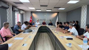 Aydın'da basketbol kulüpleri yeni sezon öncesi toplantıda buluştu