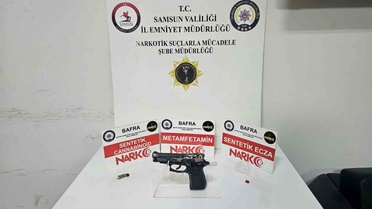 Samsun Bafra'da uyuşturucu operasyonunda 1 şüpheli tutuklandı