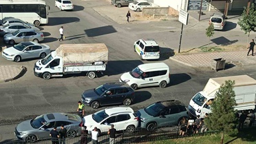 Batman'da Yeni Siirt Çevre Yolu'nda 4 araçlı zincirleme kaza meydana geldi