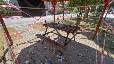 Ilgın'da kirli bırakılan kameriye belediyece 7 gün kullanıma kapatıldı