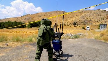 Bitlis'te bomba imha uzmanları şüpheli paketlere kısa sürede müdahale ediyor