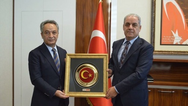 DAİMFED heyeti, Adana BAM Cumhuriyet Başsavcısı Çelikkol'a hayırlı olsun ziyareti yaptı