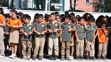 Elazığ'da İlköğretim Haftası coşkusu Bahçelievler İlkokulu'nda yaşandı