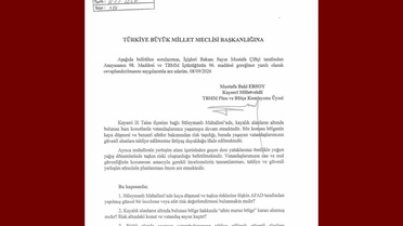 MHP'li Ersoy, Talas'taki kaya düşmesi ve taşkın riskini Meclis gündemine taşıdı