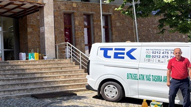 Gökçeada'da yaz sezonu başından bu yana 5 ton atık yağ toplandı