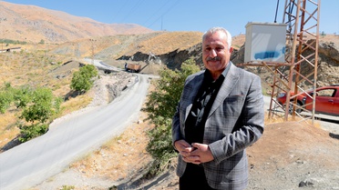 Hakkari Durankaya'da çöken yola 400 metrelik yeni güzergah açılıyor