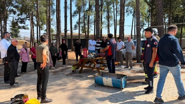 Hassa'da sağlık personeline yangın eğitimi ve tatbikat yapıldı