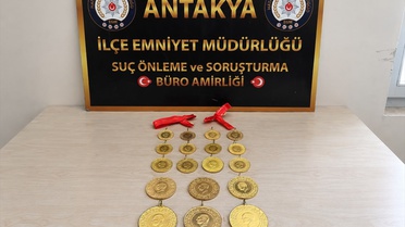 Antakya'da düşürülen altınları alan şüpheli yakalandı, altınlar sahibine teslim edildi