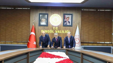Bingöl'de Turgut Özal Ortaokuluna 27 milyon TL'lik kapalı spor salonu yapılacak
