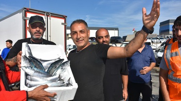 İzmir'de balık bolluğu fiyatları düşürdü, palamut halde 60 TL'den satılıyor