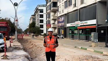Kırklareli'de kanalizasyon hattı yenileniyor, Bulut çalışmaları yerinde inceledi