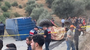 Seyyar pide fırınıyla yol alırken devrildi: Aydın'da feci kazada 1 kişi öldü