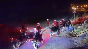 Malatya’da motosikletli polislerden asayiş uygulaması