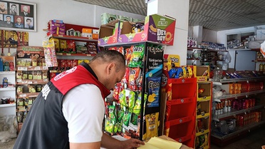 Taşova'da gıda işletmelerine denetim, hijyen ve son tüketim tarihi kontrol edildi