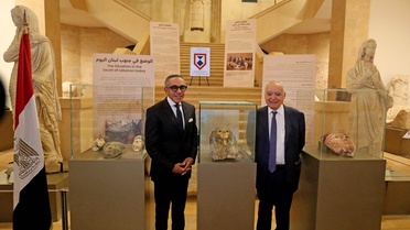 Lübnan, yasadışı getirilen 37 antik eseri Mısır'a iade etti