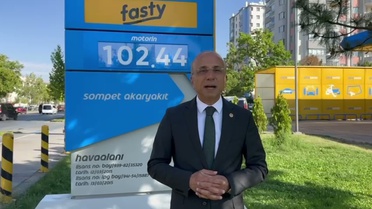 Aşkın Genç'ten motorin tepkisi, Kayseri'de fiyat 102,42 TL'ye ulaştı
