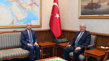 Bakan Güler, FAO Genel Direktör adayı Mehdi Eker'i makamında ağırladı