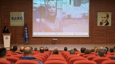 BARÜ'de Gazze için Bilim Kafe düzenlendi, eğitimde tahribata dikkat çekildi