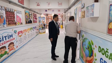 Bolvadin İlçe Milli Eğitim Müdürü Keleş her gün okulları denetliyor