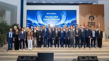 Net Global, 2,2 milyar liralık halka arzla Borsa İstanbul'da işlem görmeye başladı