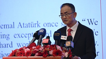 Çin'in kuruluşunun 77. yıl dönümü başkent Ankara'da kutlandı